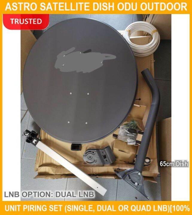 Astro Satellite Dish Odu Outdoor Unit Piring SET (single, Dual Or Quad