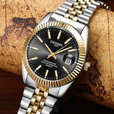 Mens Watches Top Brand Luxury Classic Watch Men Gold Quartz Sports Male Clock Military Wristwatches for Men Relogio Masculino