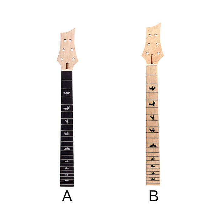 Unfinished Electric Guitar Neck Wood Fingerboard DIY Crafting Tools