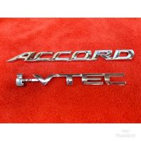 โลโก้ accord  + ivtec ยกชุด 2 ชิ้น