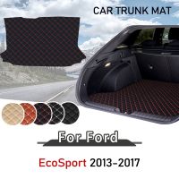 สำหรับ Ford Ecosport 2013 2014 2015 2016 2017ลำต้นเสื่อปูพื้นไลเนอร์กระบะแผ่นรองเท้าบูทแผ่นรองกระโปรงหลังรถรถลำเลียงลำต้นอุปกรณ์เสริม