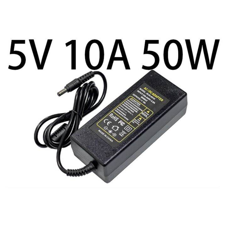 5v-10a-led-power-supply-for-ws2812b-ws2811-lpd8806-ws2801-led-strip-light-switching-adapter-ac-to-dc-50w-lighting-transformers-electrical-circuitry-pa