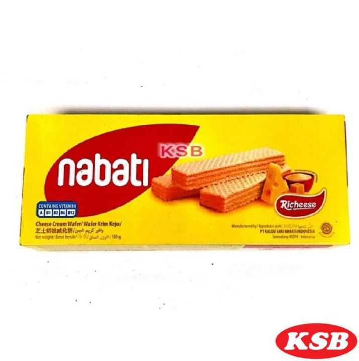 145G NABATI RICHEESE CHEESE CREAM WAFER | Lazada