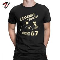 Men Tshirt Best Gift Idea T Shirt Bud Spencer Legends And Hero Since 67 T-Shirts Terence Hill Novelty Cotton Short Sleeve Tops