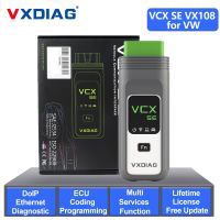 VXDIAG VCX SE VX108 for VW DOIP 6154A Car OBD2 All System Diagnostic Scanner ECU Coding J2534 Programming Service Free Shipping