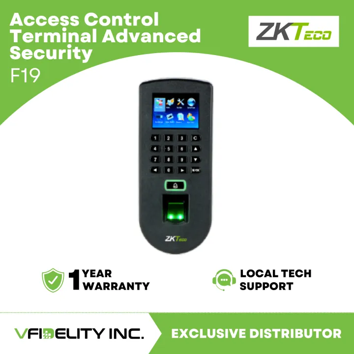 ZKTeco Access Control Terminal Advanced Security | Lazada PH