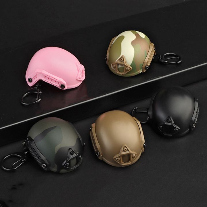 mini-fast-helmet-keychain-hiking-camping-bottle-cap-opener-corkscrew-decrowner-helmet-shaped-toy-decoration-gift-outdoor-tool