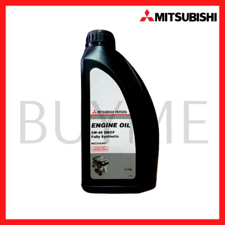 Mitsubishi 5W40 Fully Synthetic SN/CF Engine Oil 1L | Lazada PH