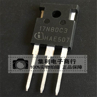 2Pcs 17N80C3-220F SPW17N80C3 17N80 TO220F MOSFET 17A 800V ใหม่