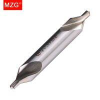 MZG 1MM 1.5MM เจาะเครื่องกลึงสองหัวโลหะ HSS ทังสเตนชุดโซลิดคาร์ไบด์ Precision Hole Center Drill Bit