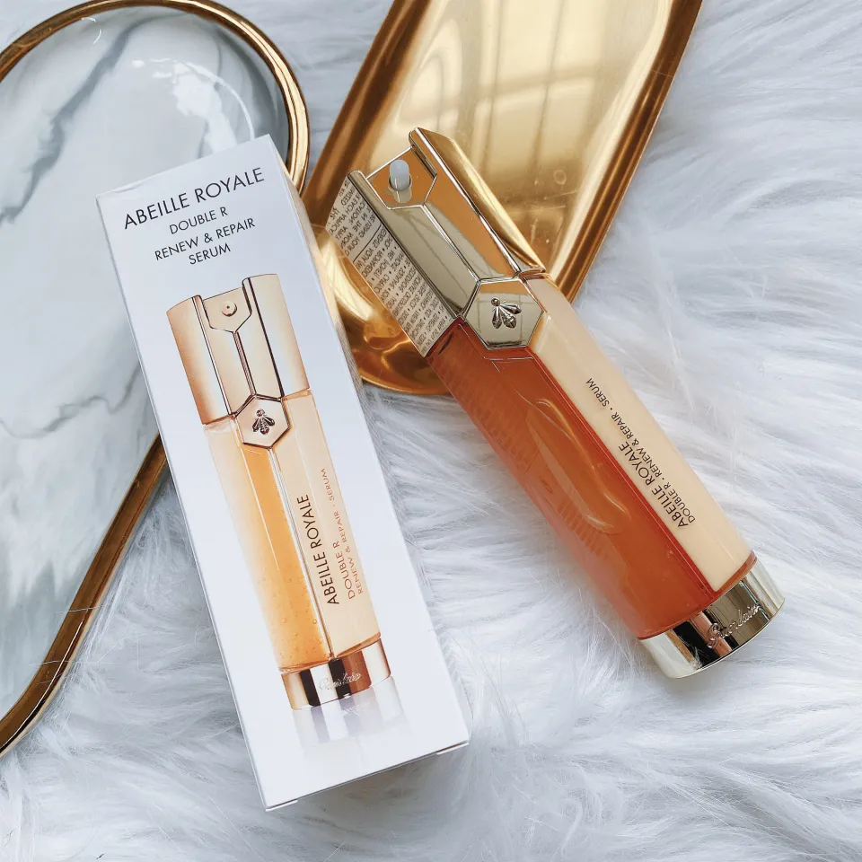 Authentic Authorization】【100% authentic】Guerlain Palace Queen Regenerative  Repair Double Action Serum Emperor Bee Double Tube Essence 50ml Concealer  Lazada PH