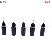 LAOPU 1/5ชิ้นใช้เครื่องมือหัตถกรรมพลาสติก DIY กาว applicator เข็มบีบกระดาษขวด