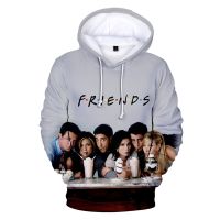 Sudadera con capucha 3d de la serie de televisión clásica de los Estados Unidos para mujer, hombre, niño y niña, de manga larga Sudadera con capucha, sudadera con estampado de letras de Friends