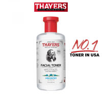 [สินค้าของแท้ มี อย.] Thayers Unscented Witch Hazel Toner 355 ml โทนเนอร์เทเยอร์