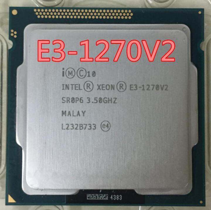 1 Intel Xeon E3-1270 V2 E3-1270 V2 E3 1270 V2 Quad-Core LGA1155 ...