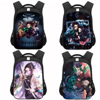 Demon Slayer Schoolbag Teenagers Girls Boys Backpack 1316 Inch Anime Kimetsu No Yaiba Schoolbag for School Rucksack