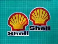 Shell ฟอย์สติ๊กเกอร์ แต่งรถ ติดรถ สติ๊กเกอร์ติดกระจก สำหรับ รถมอเตอร์ไซค์ Bigbike รถซิ่ง แต่งรถรถยนต์ รถกระบะ ติดข้างรถ จำนวน 2 แผ่น