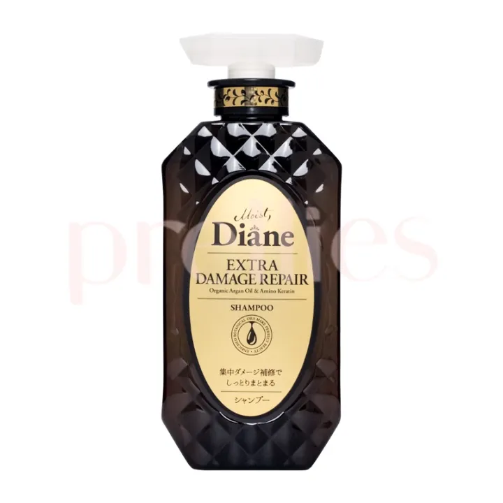 Diane Moist Diane Perfect Beauty Extra Damage Repair Shampoo 450ml Lazada