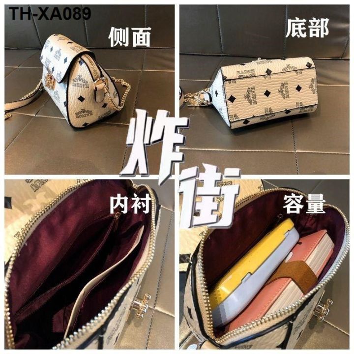 ฮ่องกงซื้อกระเป๋าสตรีกระเป๋าสะพายไหล่เดี่ยวยอดนิยม-2023-ใหม่อินเทรนด์กระเป๋าโซ่อเนกประสงค์แฟชั่นกระเป๋ามินิ