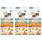 Versele Laga Complete Crock Carrot [50g x3] คอมพลีท คร็อก ขนมสัตว์ฟันแทะ หนู กระต่าย รสแครอท