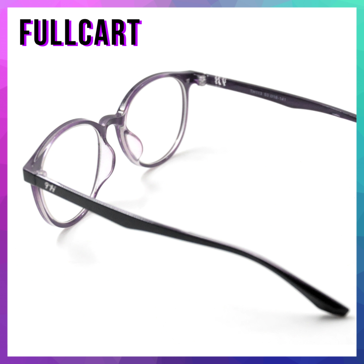 แว่นสายตายาว-แว่นสายตาสั้น-แว่นกรองแสง-เลนส์-blue-block-แท้-100-กรอบแว่น-แว่นทรงกลม-แว่นสายตา-แว่นตาแฟชั่น-ใส่ได้ทั้งหญิงและชาย-by-fullcart
