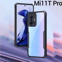 Mi11T(พร้อมส่งในไทย)เคสกันกระแทกขอบสีหลังใสXiaomi Mi11T 5G/Mi11T Pro 5G