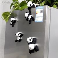 1Pc Cartoon Cute Soft Plush Panda Fridge Strong Magnet Refrigerator Sticker Home Decor Souvenir Kitchen Accessories