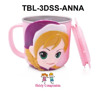 260ml Stainless Steel Disney Mugs for Kids Cute Cartoon Princess