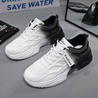 Summer new sports shoes mens 2022 Korean version of all-match daddy shoes student trend casual breathable mesh running shoes