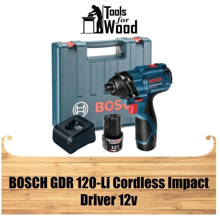 BOSCH GDR 120Li Cordless Impact Driver 12v Lazada PH