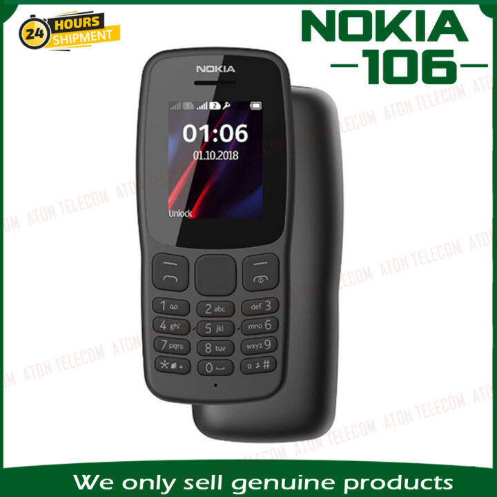 Nokia N106 Original Dual Sim Feature Phone Keypad Phone keypad cellphon ...