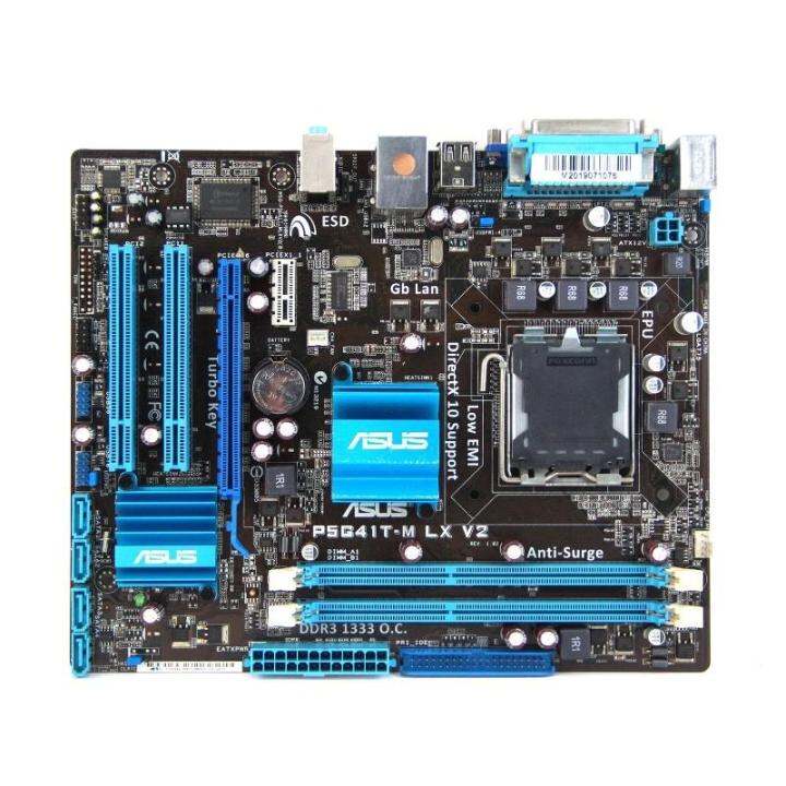 Asus Motherboard P5G41T-M LX V2 with Dual Channel DDR3 (Loose Pack ...