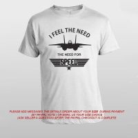 Top Gun Pilot Jet F16 Fighter I Feel The Need For Speed Tom Crew Ment Shirt