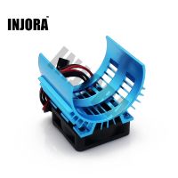 INJORA 540 550 3650 3660 Motor Heat Sink Cooling Fan Set for 1/10 RC Car Parts