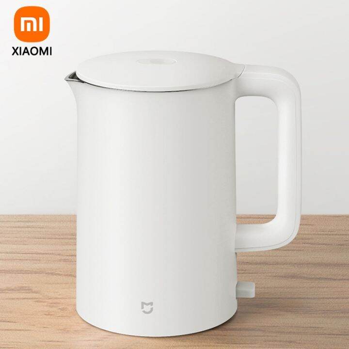 【A HOT】 XIAOMI MIJIA Electric Kettle 1A Tea Coffee Stainless Steel