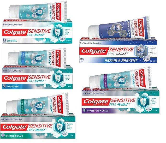 Colgate Sensitive Pro-Relief Toothpaste 110g/114g | Lazada