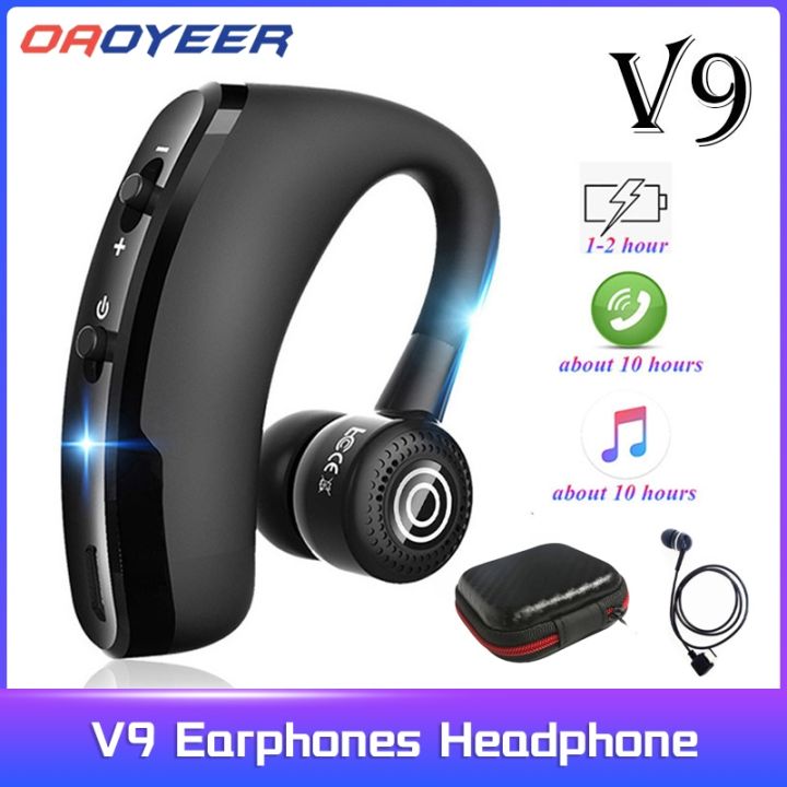 A PRETTY V9 Earphones Bluetooth Headphones Handsfree Wireless