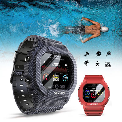 Ocean Smart Watch Mens Fitness Tracker ติดตามข้อมูล Push Heart Rate และนาฬิกา Smart Watch ผู้หญิงสําเร็จ Android version