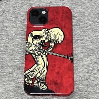 แอปเปิ้ลร็อควิญญาณ 15 เคสศัพท์ฟิล์ม 14ProMax เคสแข็ง 12minixsmax78