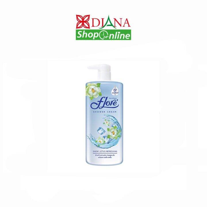 flore-shower-cream-ครีมอาบน้ำฟลอเร่-ชนิดขวดปั้ม-500-ml