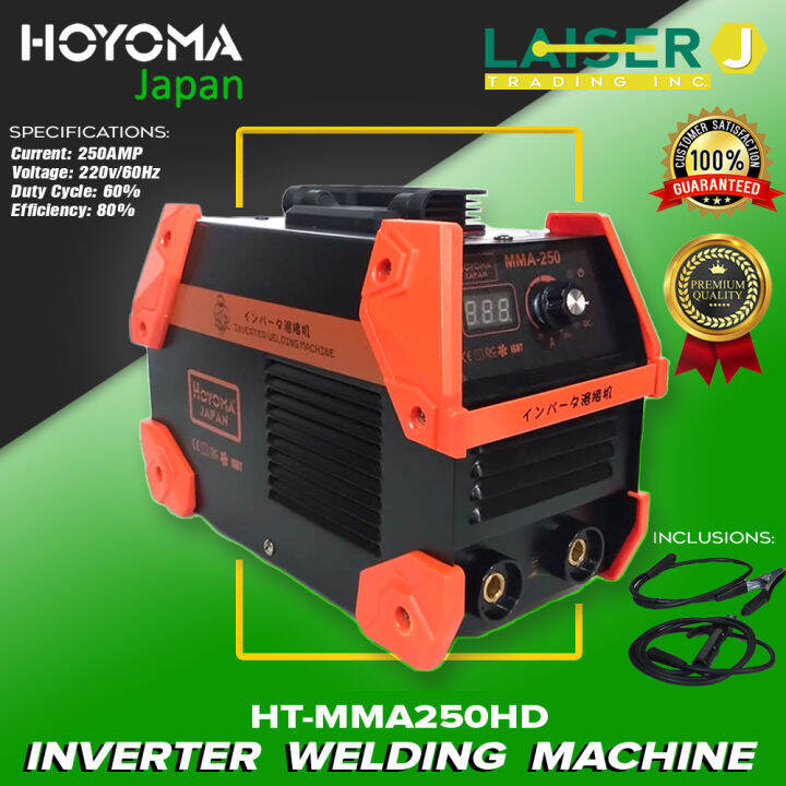HOYOMA JAPAN Welding Machine 250A IGBT HTMMA250HD •100 ORIGINAL