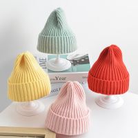 【YD】 Warm Baby Hat Color Knitted Boys Cap Soft Korean Infant Toddler Caps Bonnet Kids Crochet