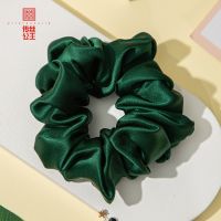 [Wholesale customization] Silk hair ring ins wind large intestine 3cm head flower 100 mulberry silk care without leaving traces Pillow