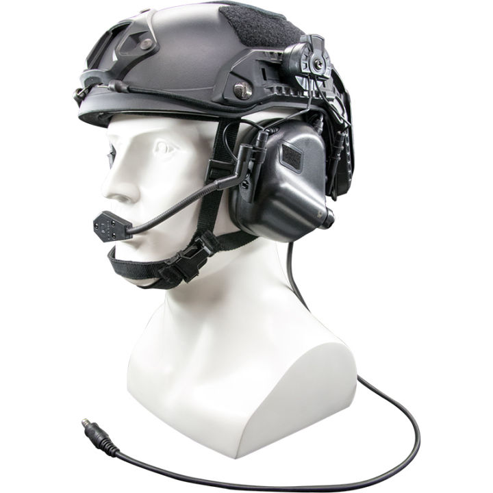 earmor-หูฟังป้องกันเสียงรบกวนยุทธวิธี-m32h-ชุดหูฟังทหารการบินการสื่อสาร-softair-หูฟังสำหรับ-exfil-หมวกกันน็อค-track