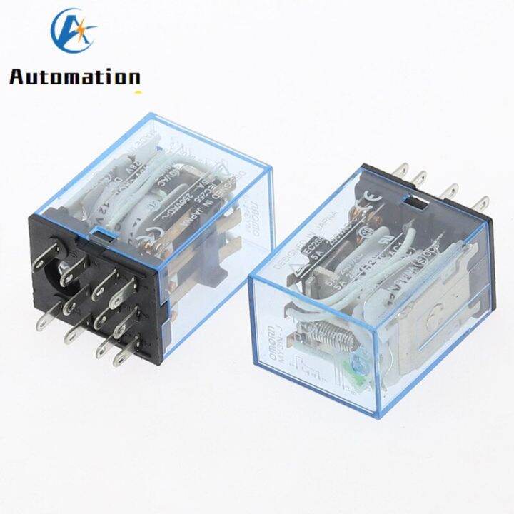 ขดลวด-hh53p-ไมโครมินิ-my3-my3nj-11-pin-dc12v-dc24v-dc110v-ac220v-ทั่วไปแม่เหล็กไฟฟ้าระดับกลาง