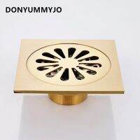 DONYUMMYJO 1pc 4 inch High Quality High Quality Copper Deodorant Floor Drain Bathroom Balcony Accessories Traps Drains