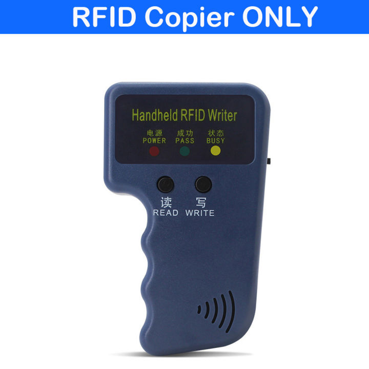 เครื่องอ่านโปรแกรมเมอร์เครื่องคัดสำเนานักเขียนเครื่องถ่ายเอกสาร-rfid-em4100-125khz-แบบมือถือ-การ์ดแท็กตัวอ่านแท็กกุญแจที่เขียนซ้ำได้-t5577-em4305