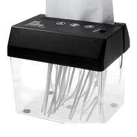 1 Piece Electric Paper Shredder USB Battery Operated Shredder Portable for Home Office