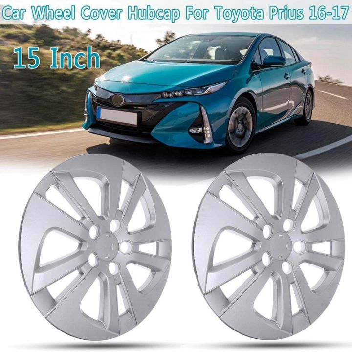 1-pair-15-inch-car-wheel-cover-hub-cap-replacement-for-toyota-prius-2016-2018