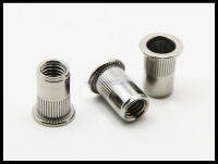 เมตริกด้าย M4x5pcs M5x5pcs M6x5pcs M8x5pcs M10x5pcs 304สแตนเลสใส่ Rivet Nut Rivnut ยี่ห้อ New